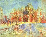 Pierre Renoir Venezia-Piazza San Marco oil painting artist